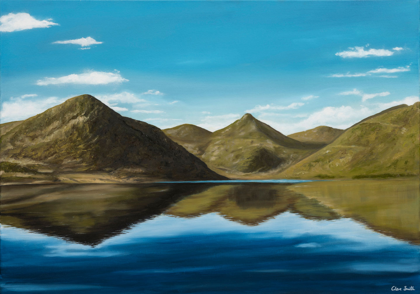 The Mourne Mountains from Silent Valley