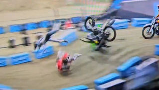 I crash di Searle e Wilson di Abu Dhabi