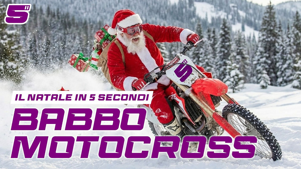 Babbo Motocross, la canzone di Natale di 5 secondi