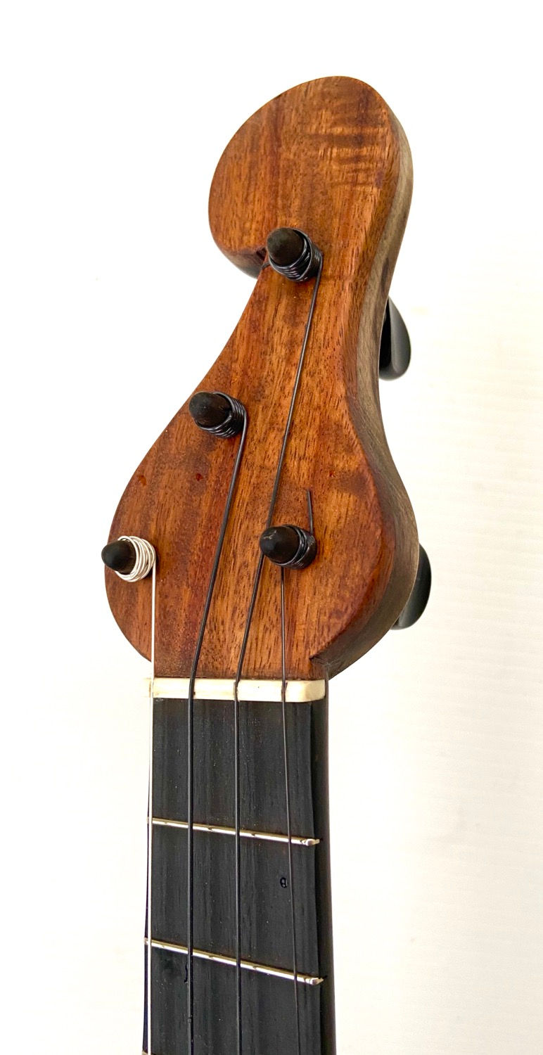 Thumbnail: Blue Mahoe Tenor Gourd Ukulele 