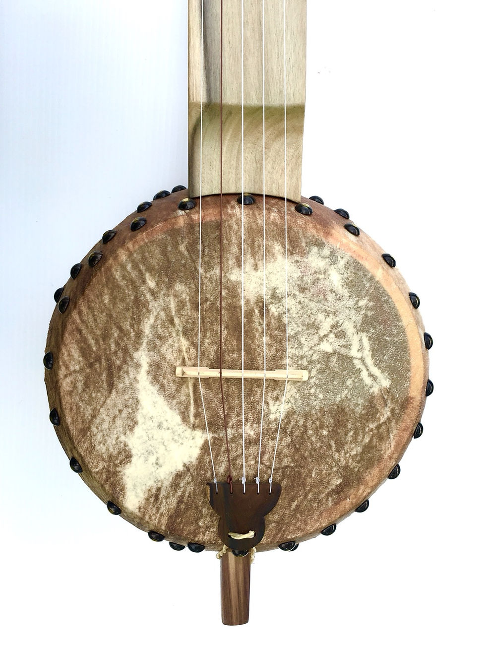 Thumbnail: Blue Mahoe 5 String Gourd Banjo