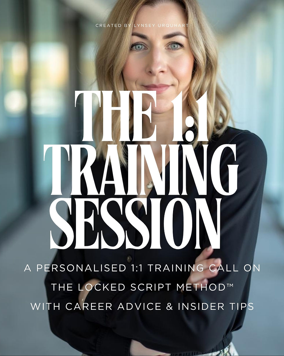 ✨ 1:1 Script Coordinator Training | Locked Script Method Session ✨