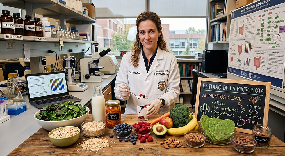 Alimentos tradicionales mexicanos modulan la salud de la microbiota intestinal