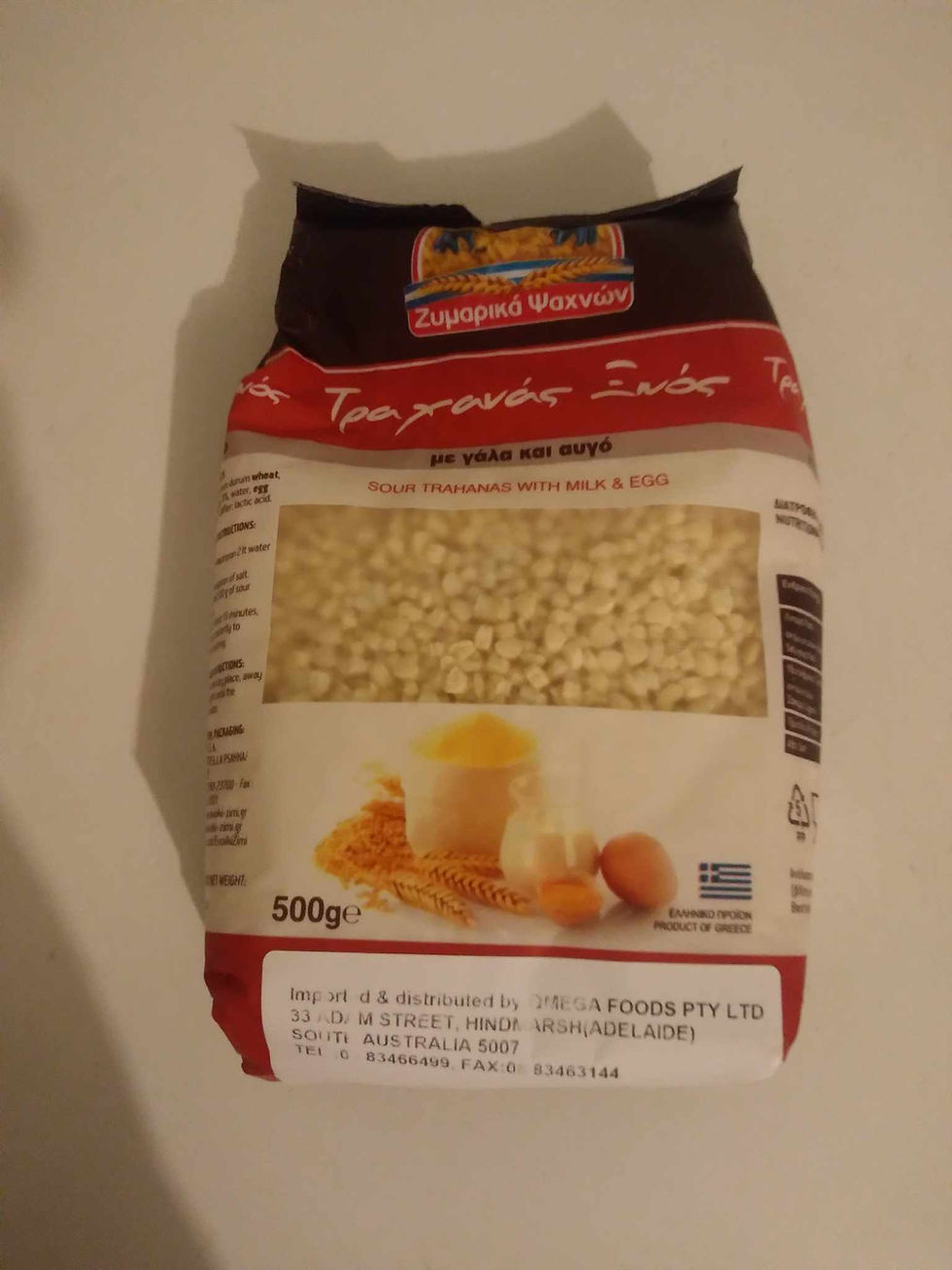 Trahana Durum Wheat Porridge with Eggs and Sour Milk