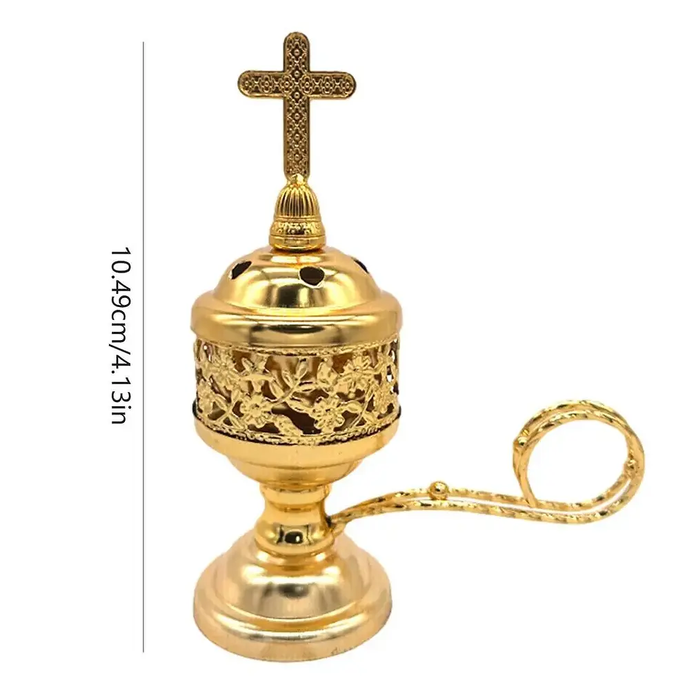 Thumbnail: Gold-plated Table-top Incense Burner
