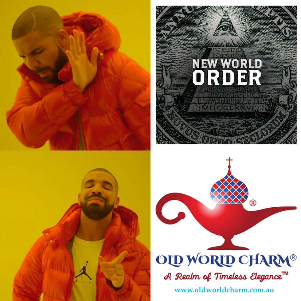 Why "Old World Charm"?