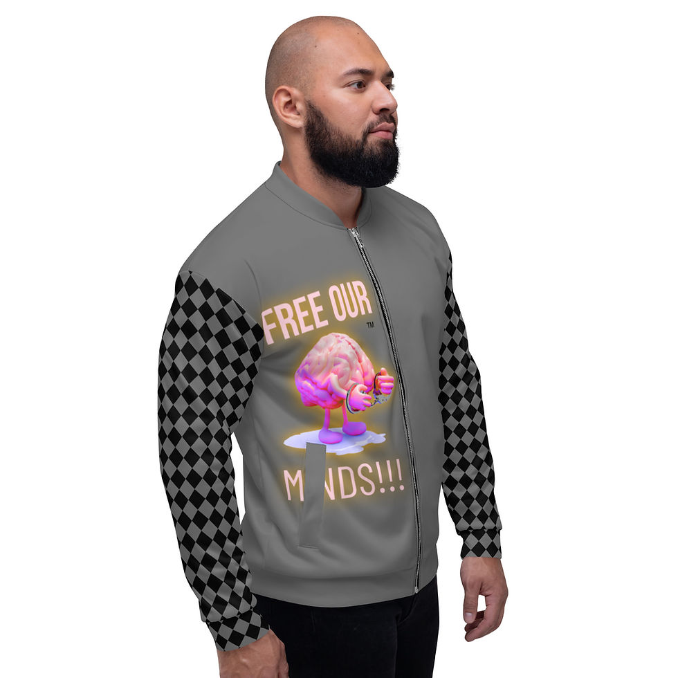 Thumbnail: Unisex Bomber Jacket