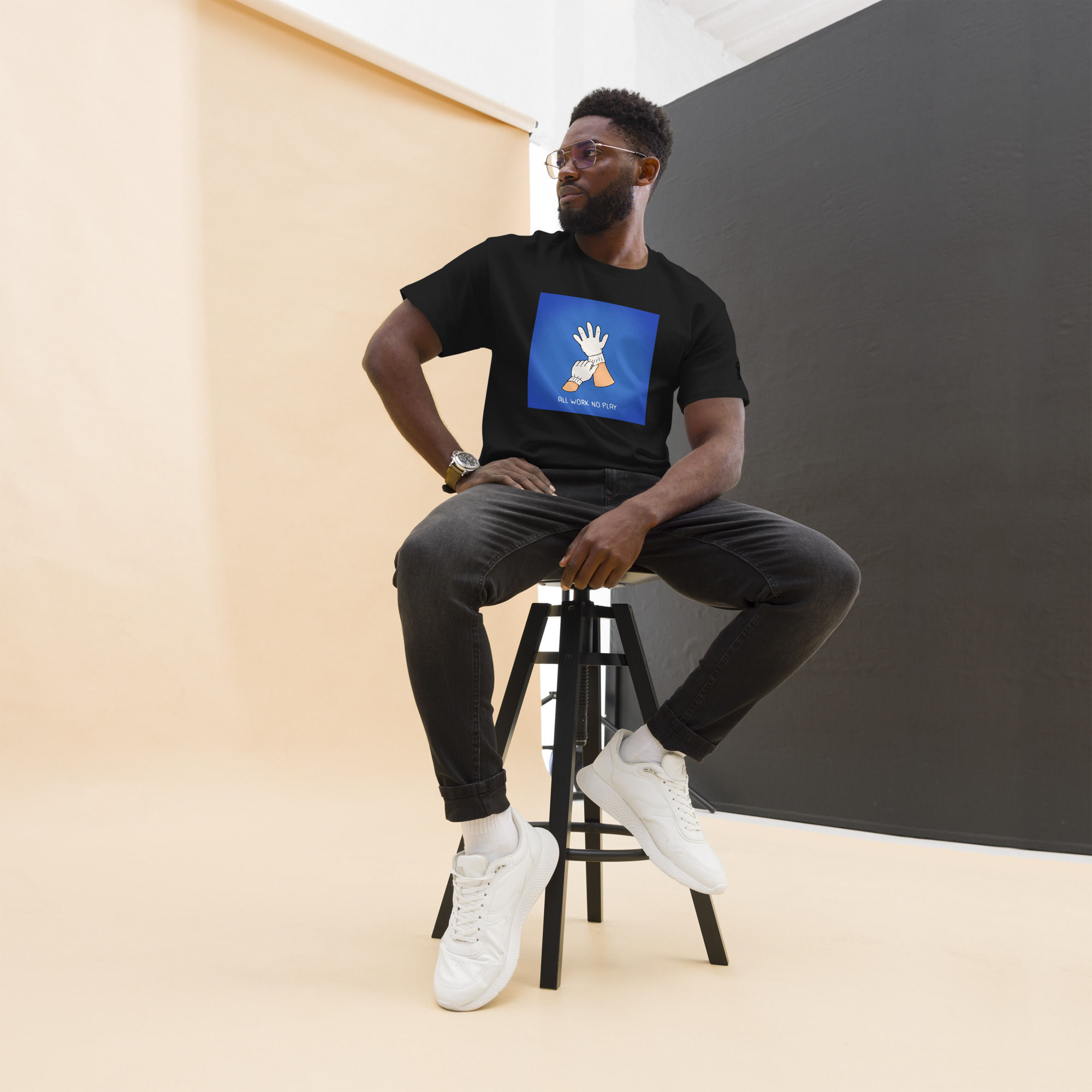 All Work No Play Men's classic tee