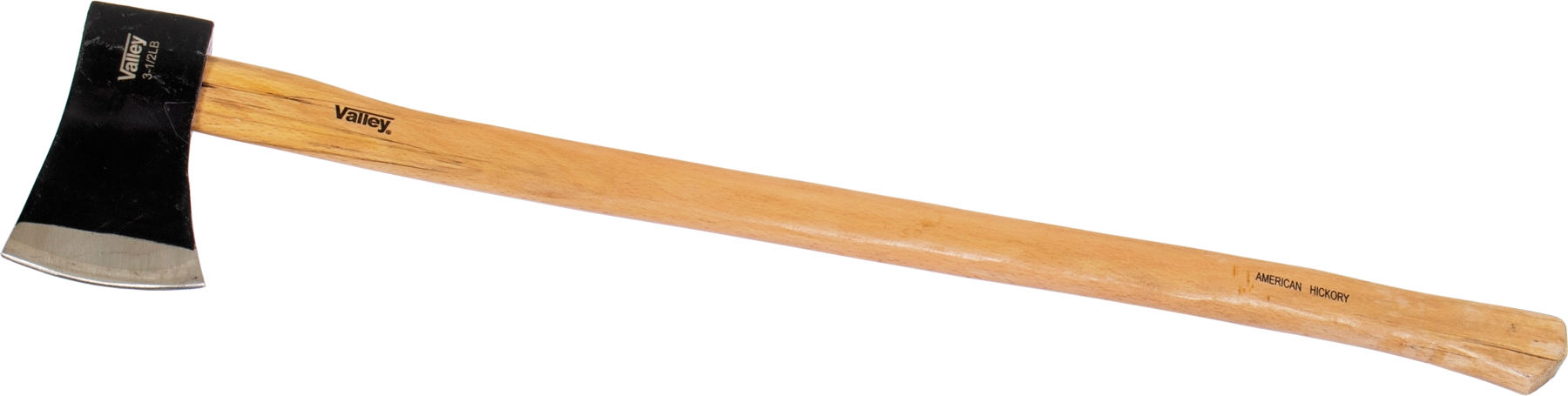 Single-bit axe, 3-1/2 lb steel head, wood handle (Pack of 6)