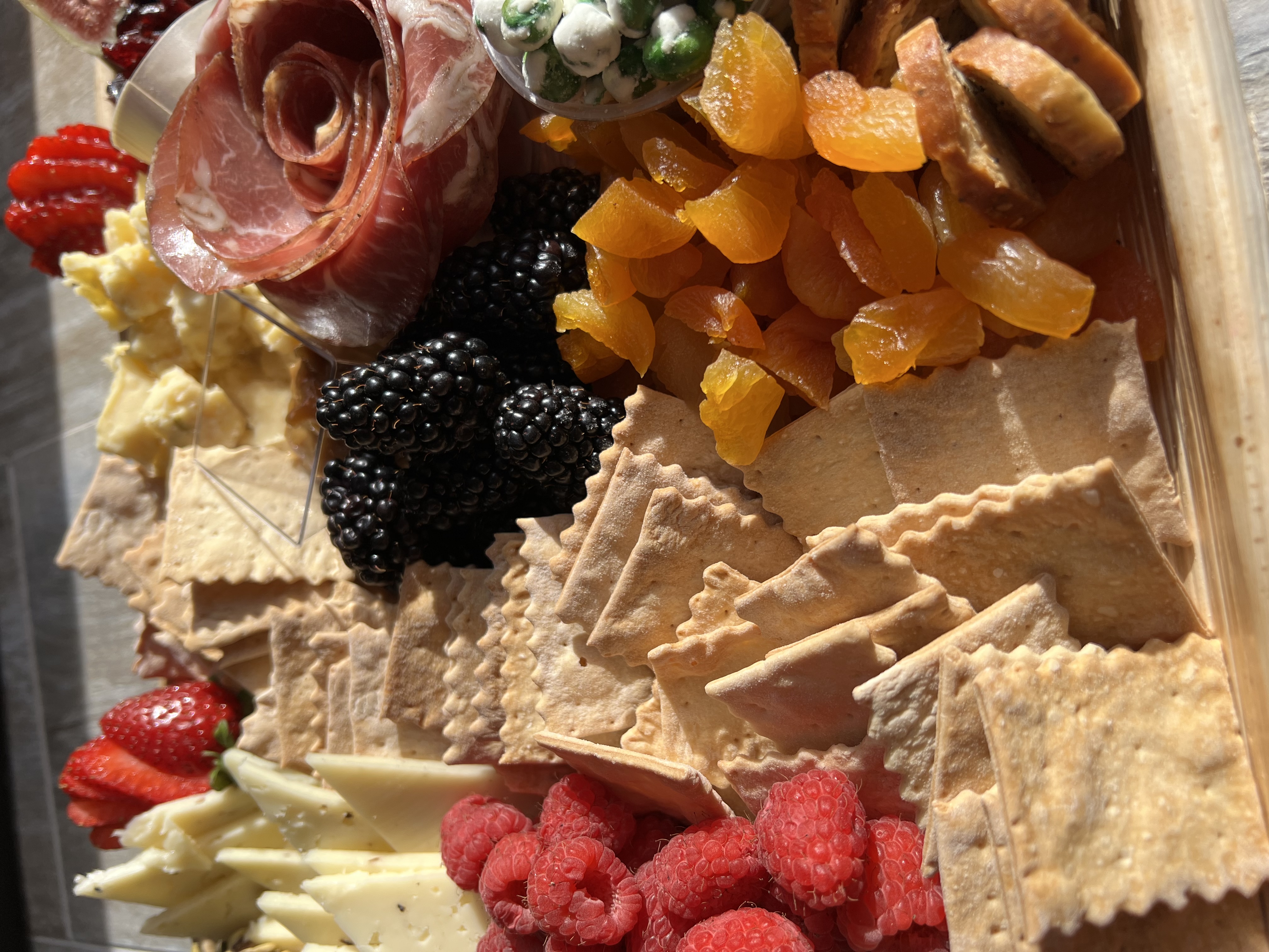 Arranged Food and Objects