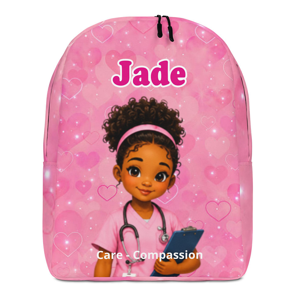 Thumbnail: African American Nurse Backpack
