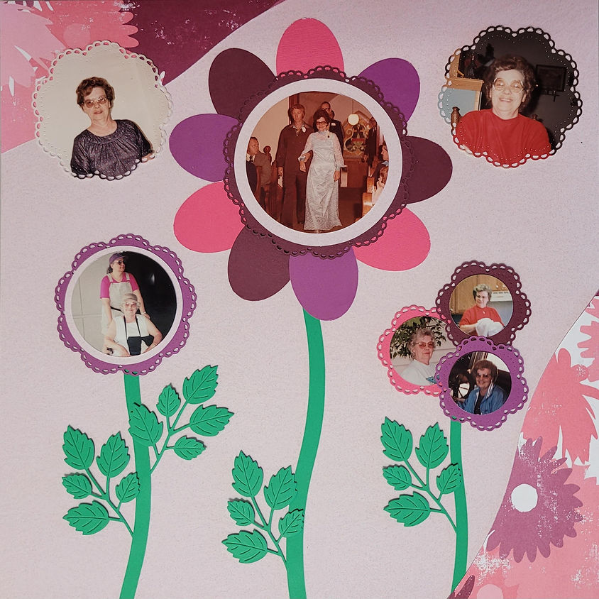 4 Page Scrapbook Class