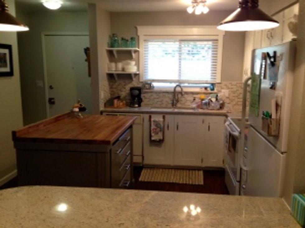 Kitchen after renovation