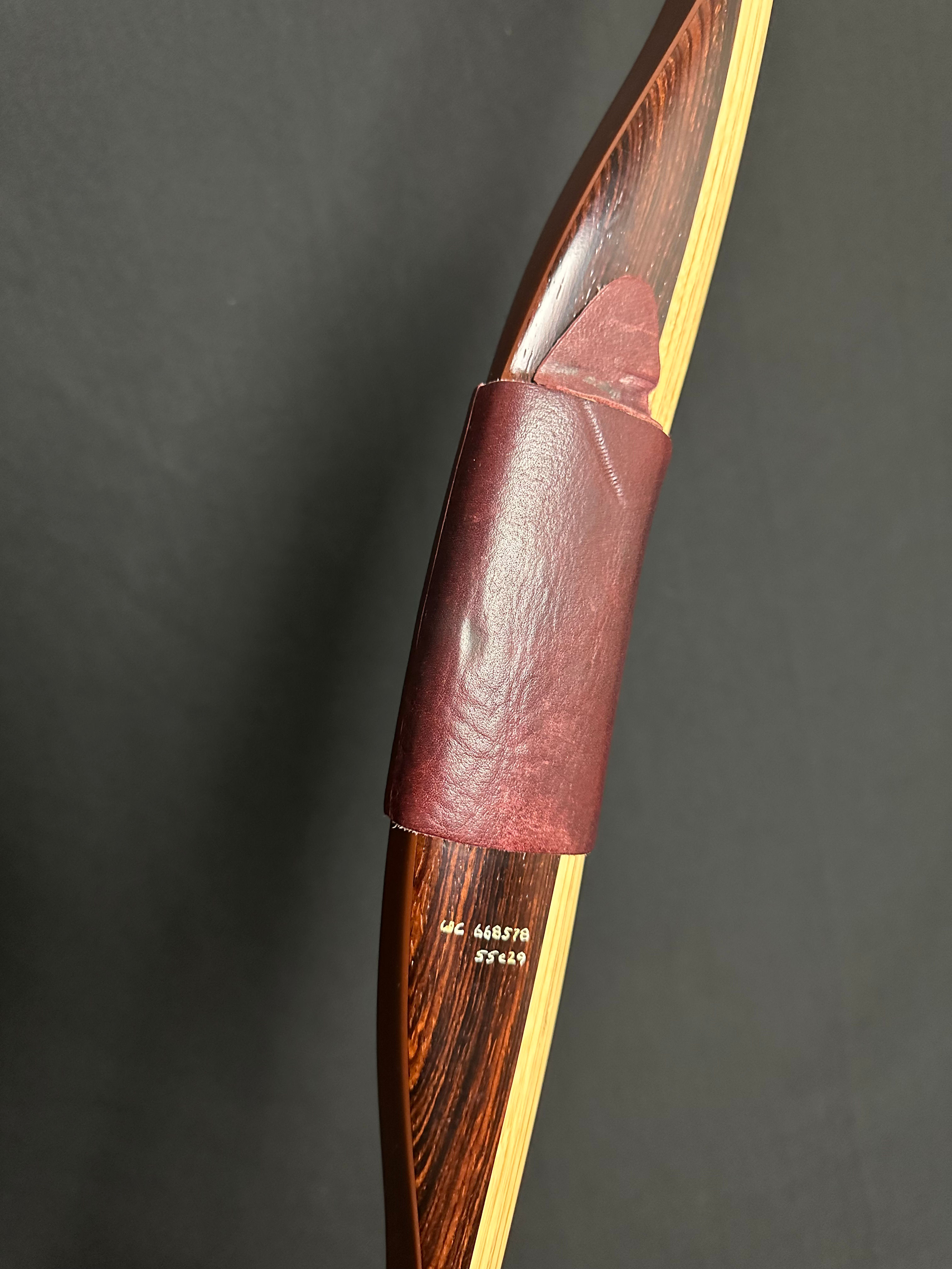 LP6857 Howard Hill Archery Wesley Special Longbow 66” #55@29