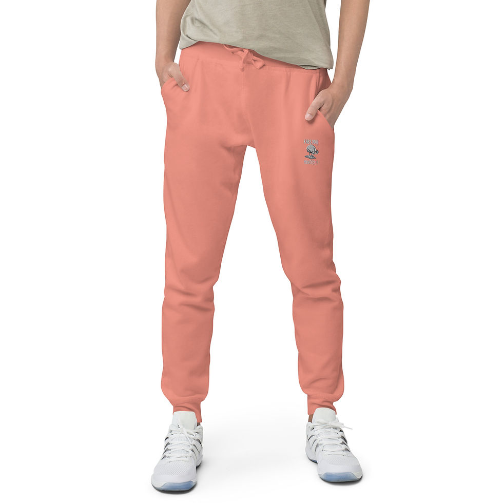 Thumbnail: Unisex fleece sweatpants (embroidery)