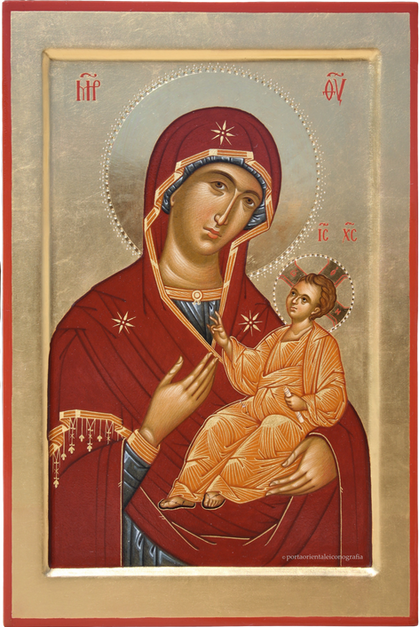 Icona della Vergine Odighitria con Bambino benedicente