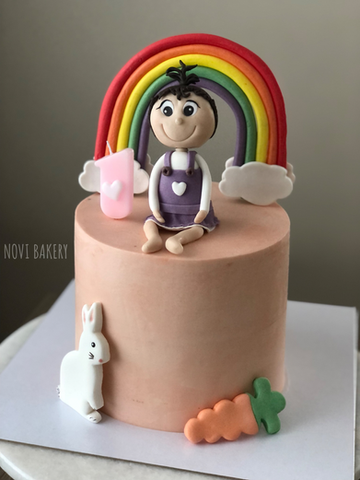 Little Girl Birthday Cake