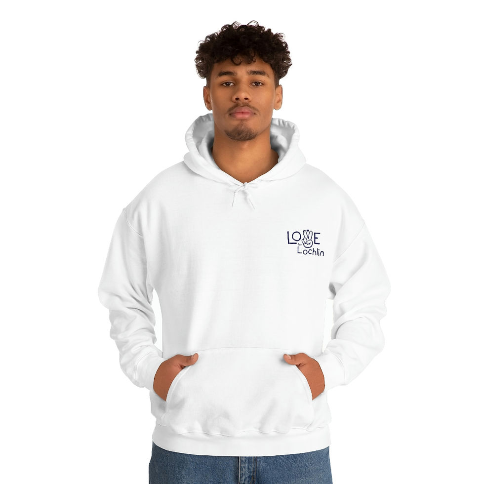 Thumbnail: Love for Lochlin Unisex Heavy Blend™ Hooded Sweatshirt
