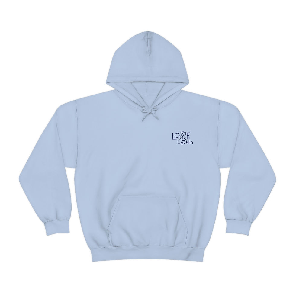 Thumbnail: Love for Lochlin Unisex Heavy Blend™ Hooded Sweatshirt