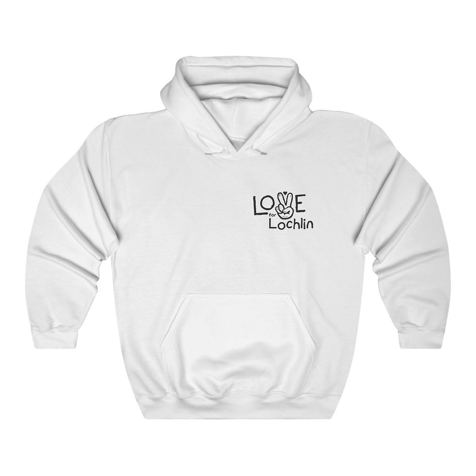 Thumbnail: Love for Lochlin Heavy Blend™ Hooded Sweatshirt