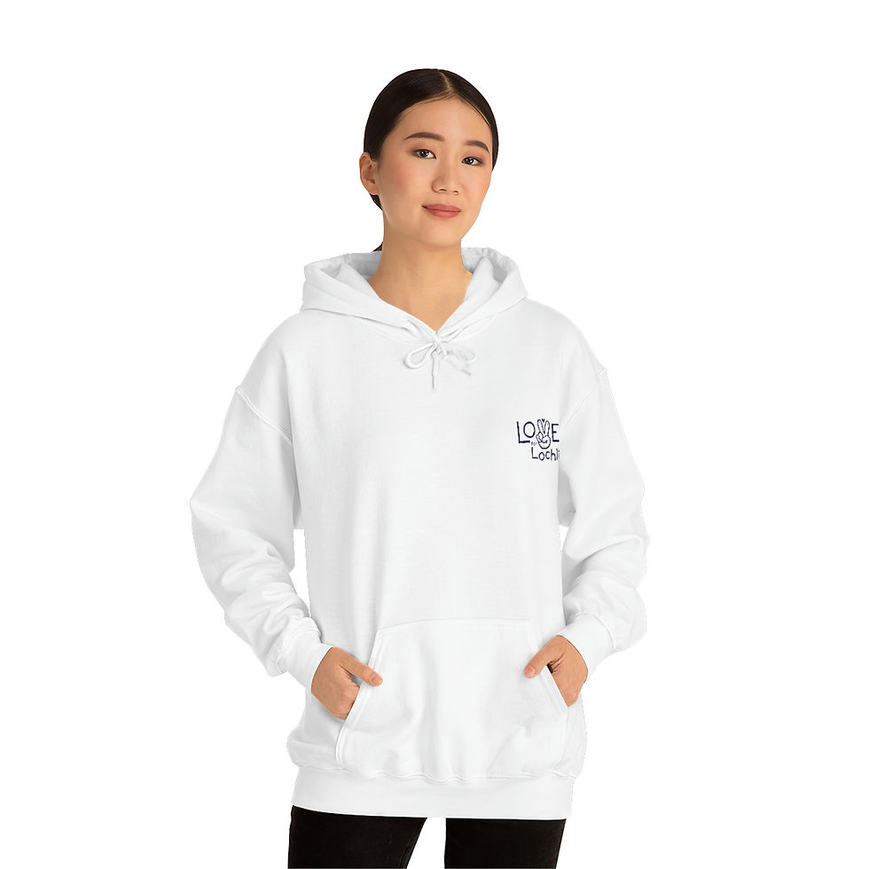 Thumbnail: Love for Lochlin Unisex Heavy Blend™ Hooded Sweatshirt
