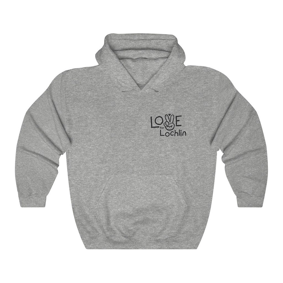 Thumbnail: Love for Lochlin Heavy Blend™ Hooded Sweatshirt