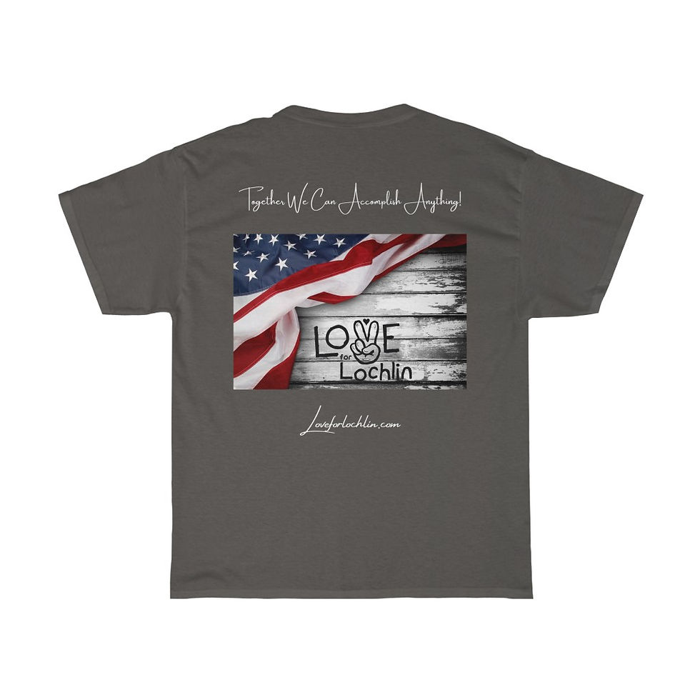 Thumbnail: Love For Lochlin Custom Heavy Tee