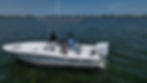 Little Sea Pro Port side drone KOA boat rentals