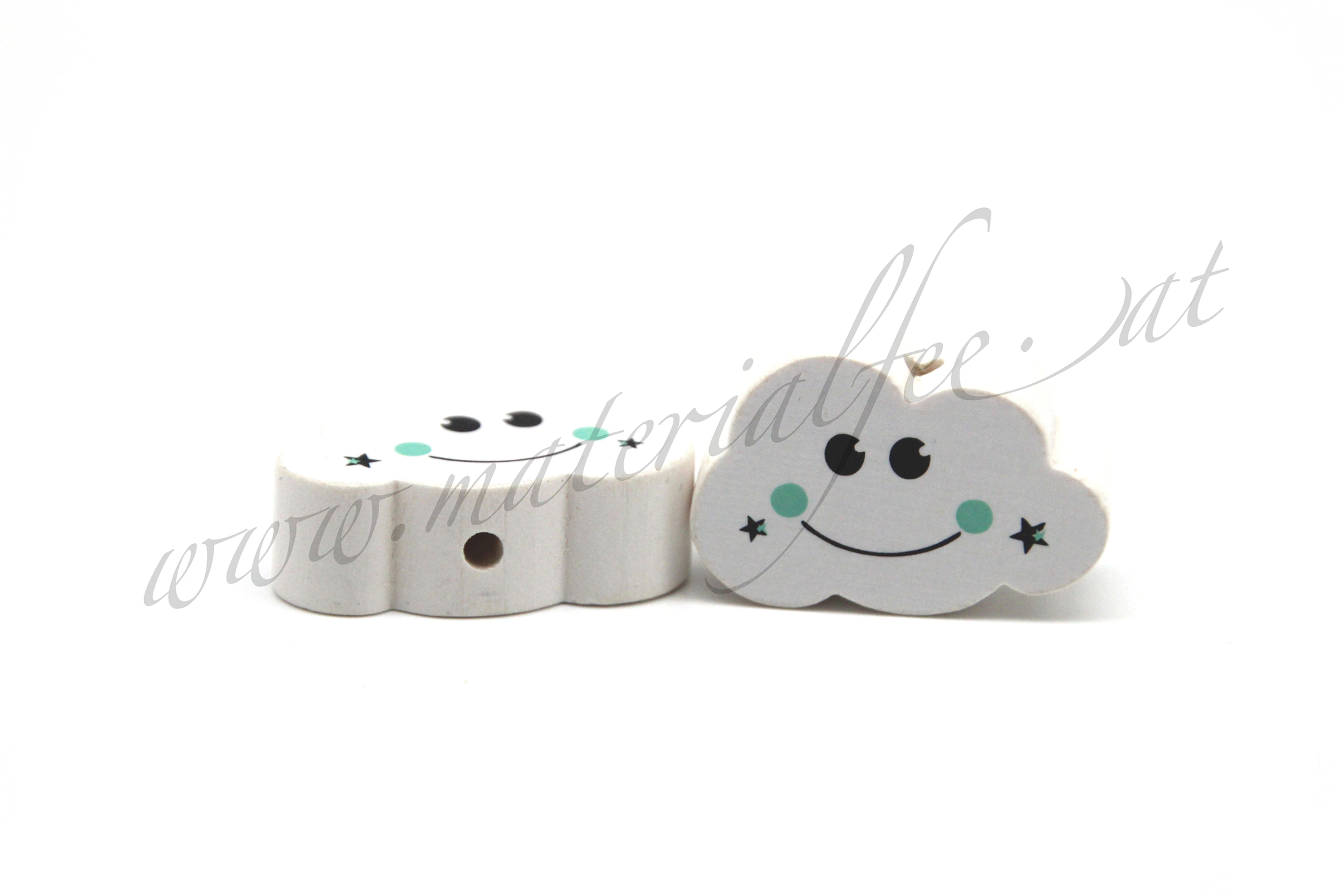 Wolke mit Gesicht "mint"