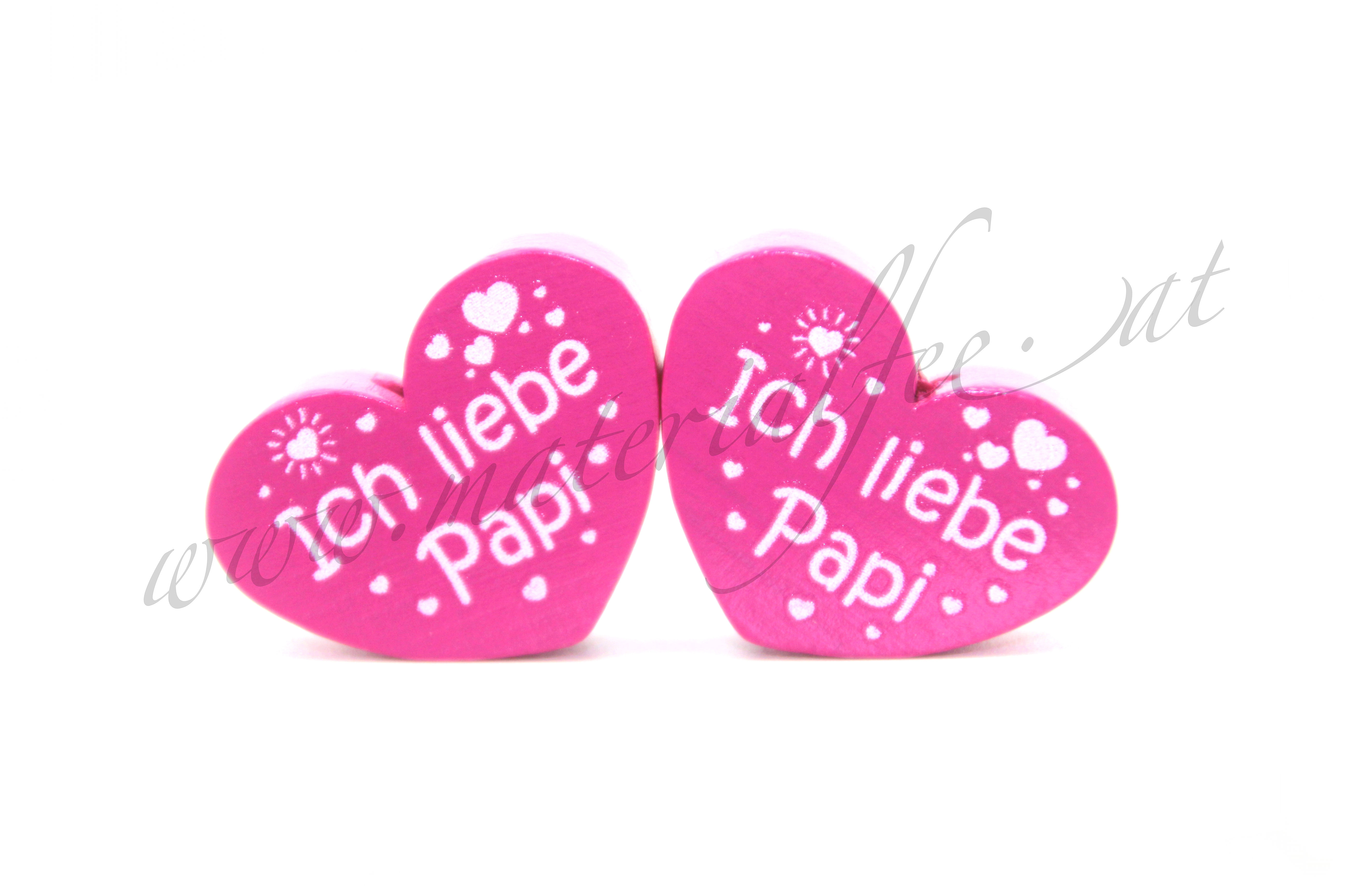 Ich liebe Papi "dunkelpink"