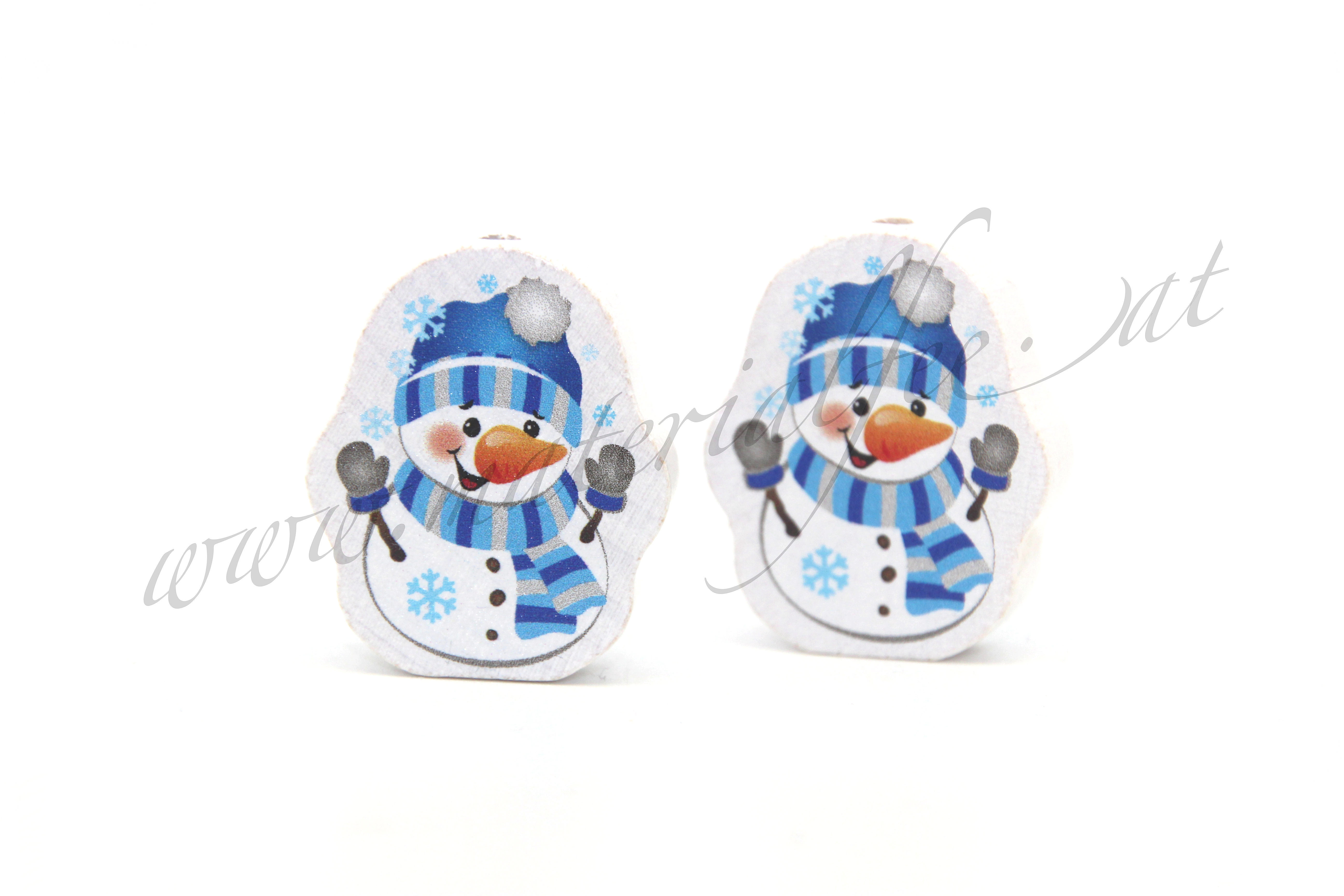 Christmas Schneemann „blau“