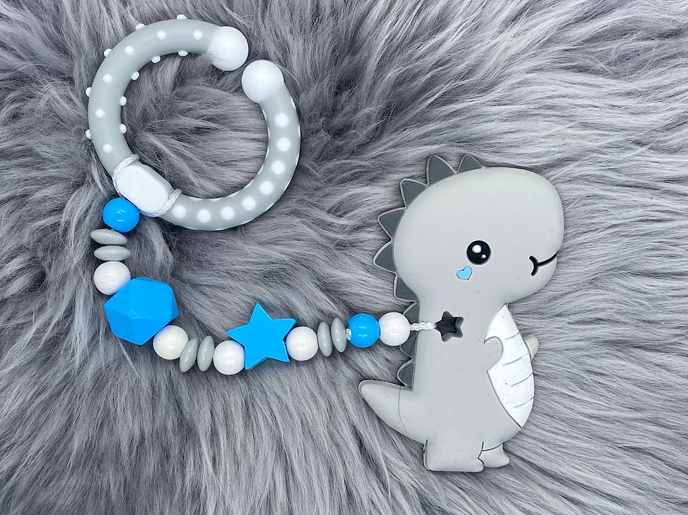Spielekette mit C-Ring "Dino"