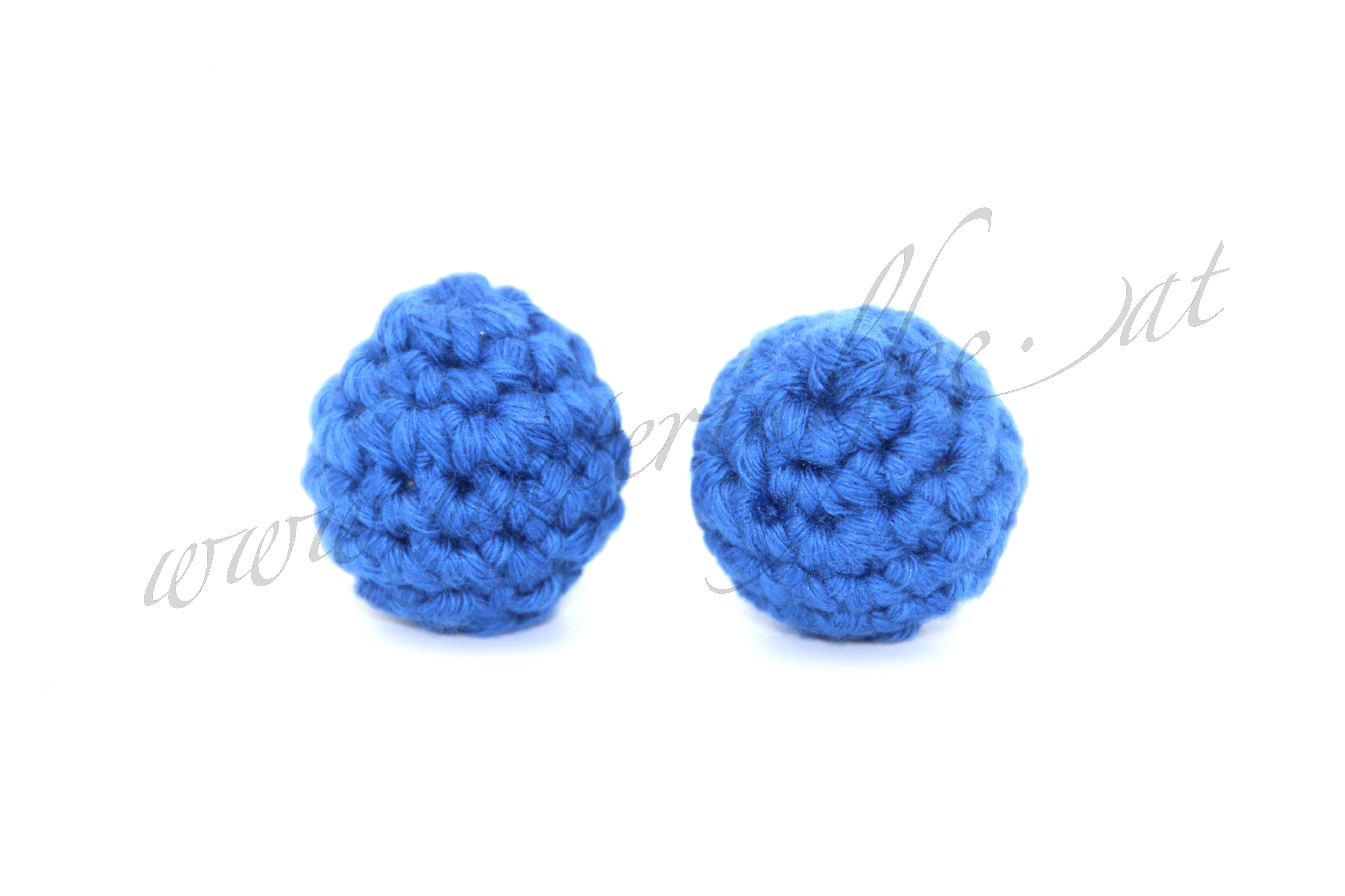 Häkelperle "dunkelblau"