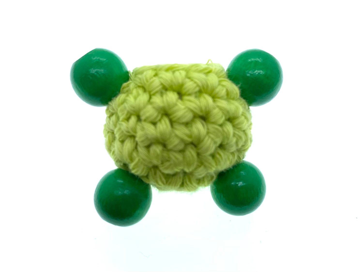 Häkelkörper "lemon/grün"