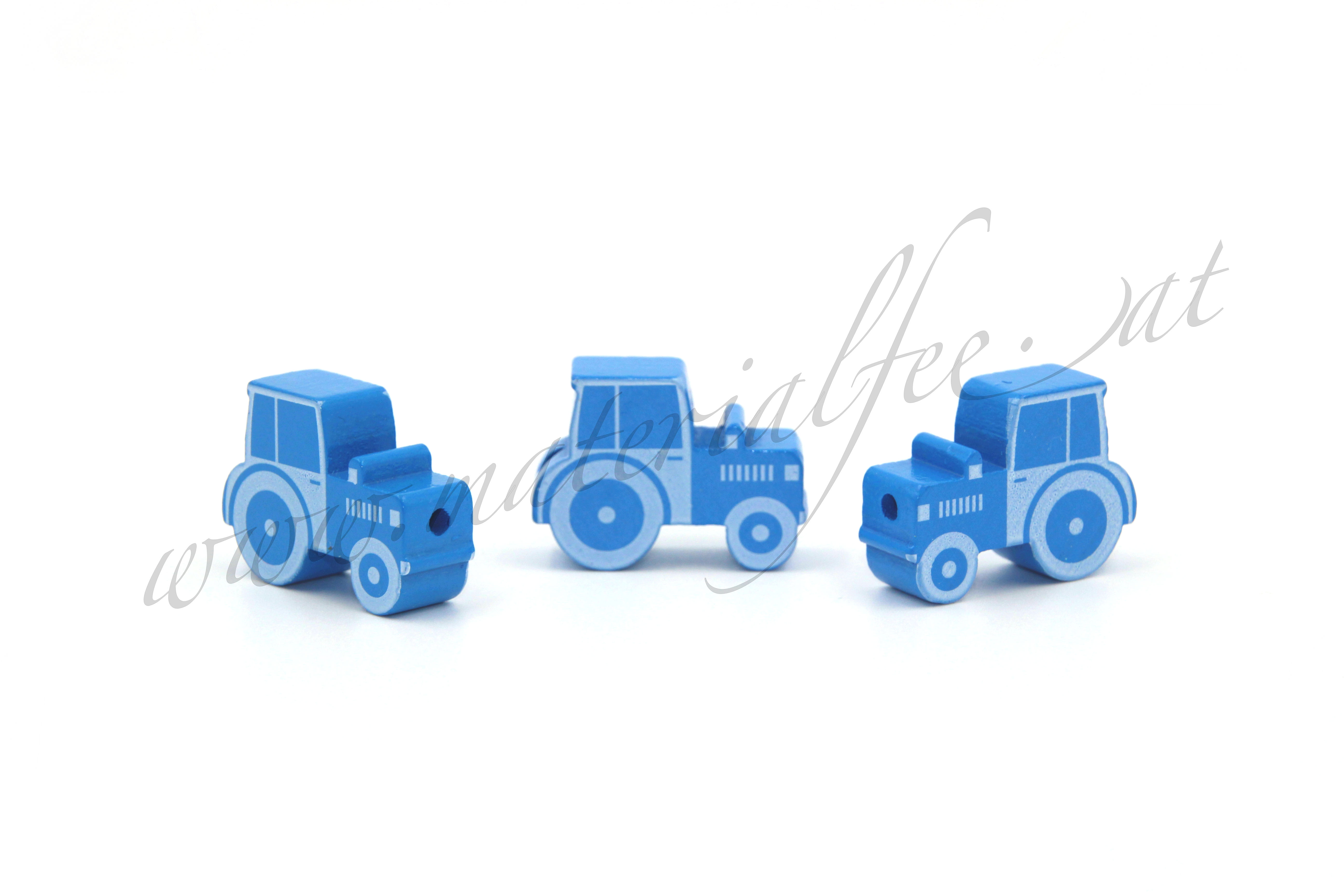Traktor "mittelblau"