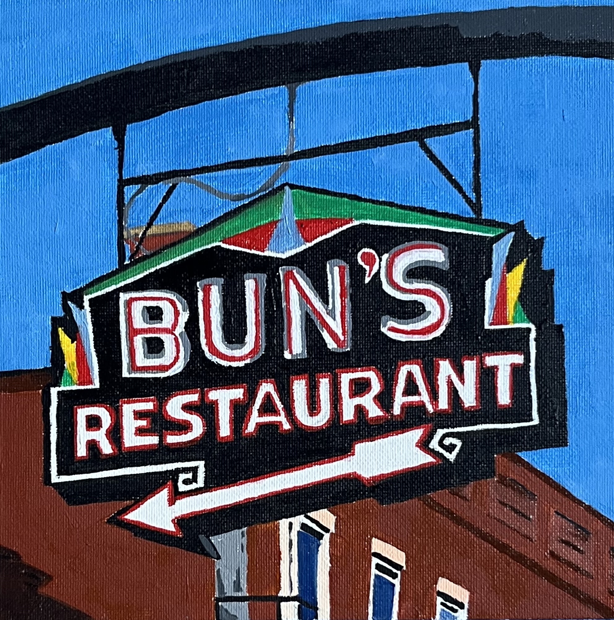 Bun's painting by Steve Carmean