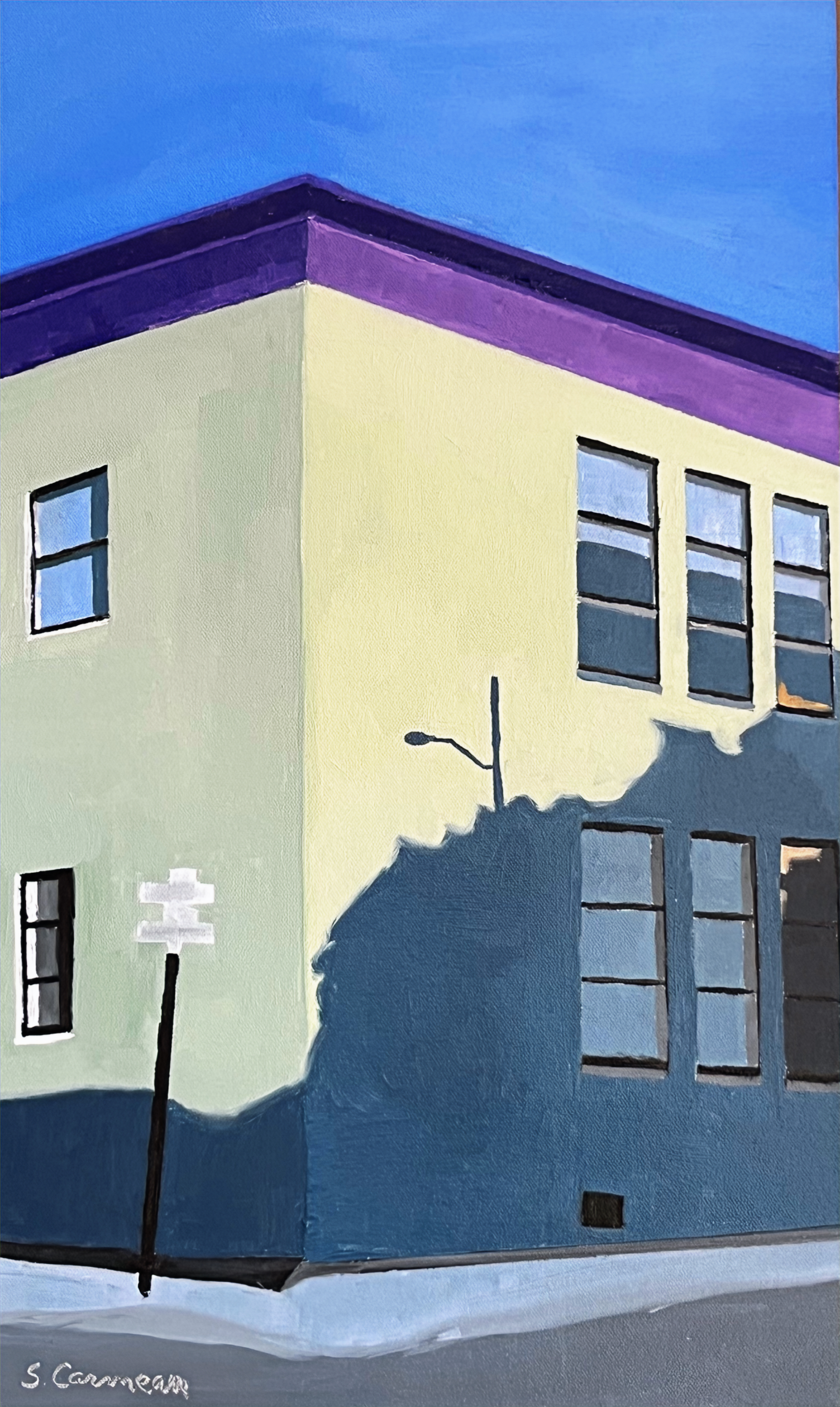 A Shadows painting by Steve Carmean