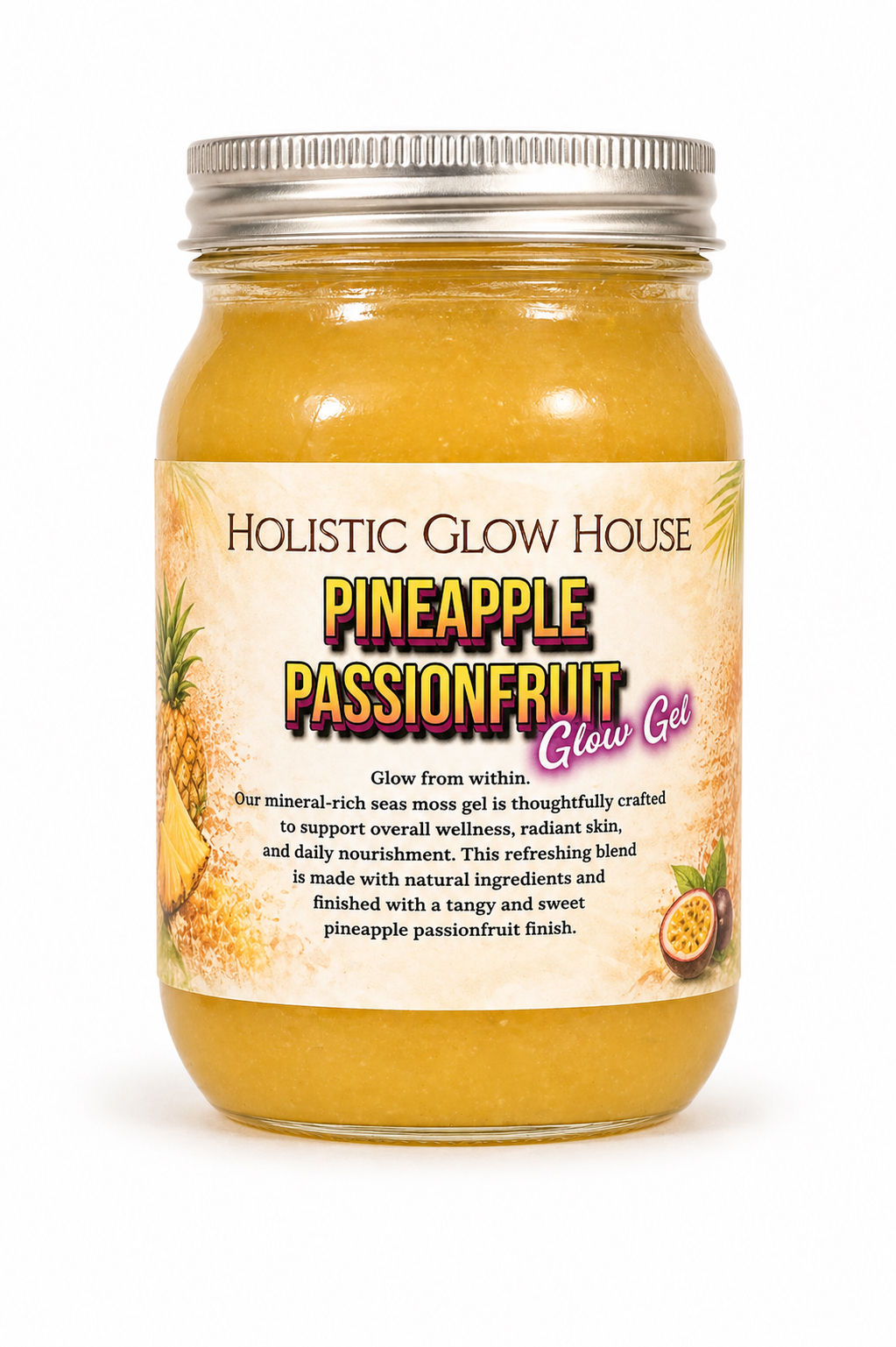 Pineapple Passionfruit Sea Moss Glow Gel