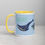 Thumbnail: Mug with Color Inside - Whale Whale Whale