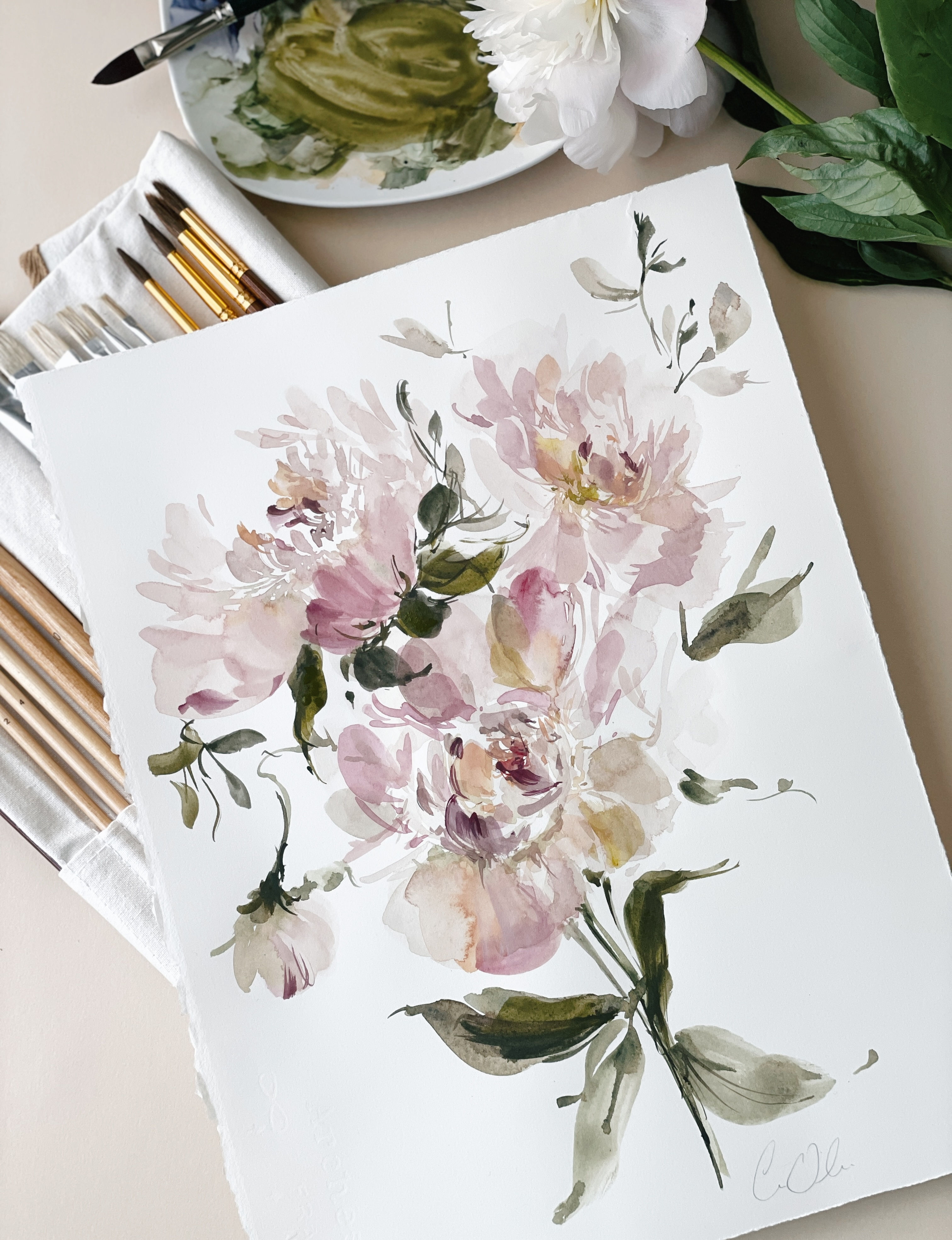 Peony Study III