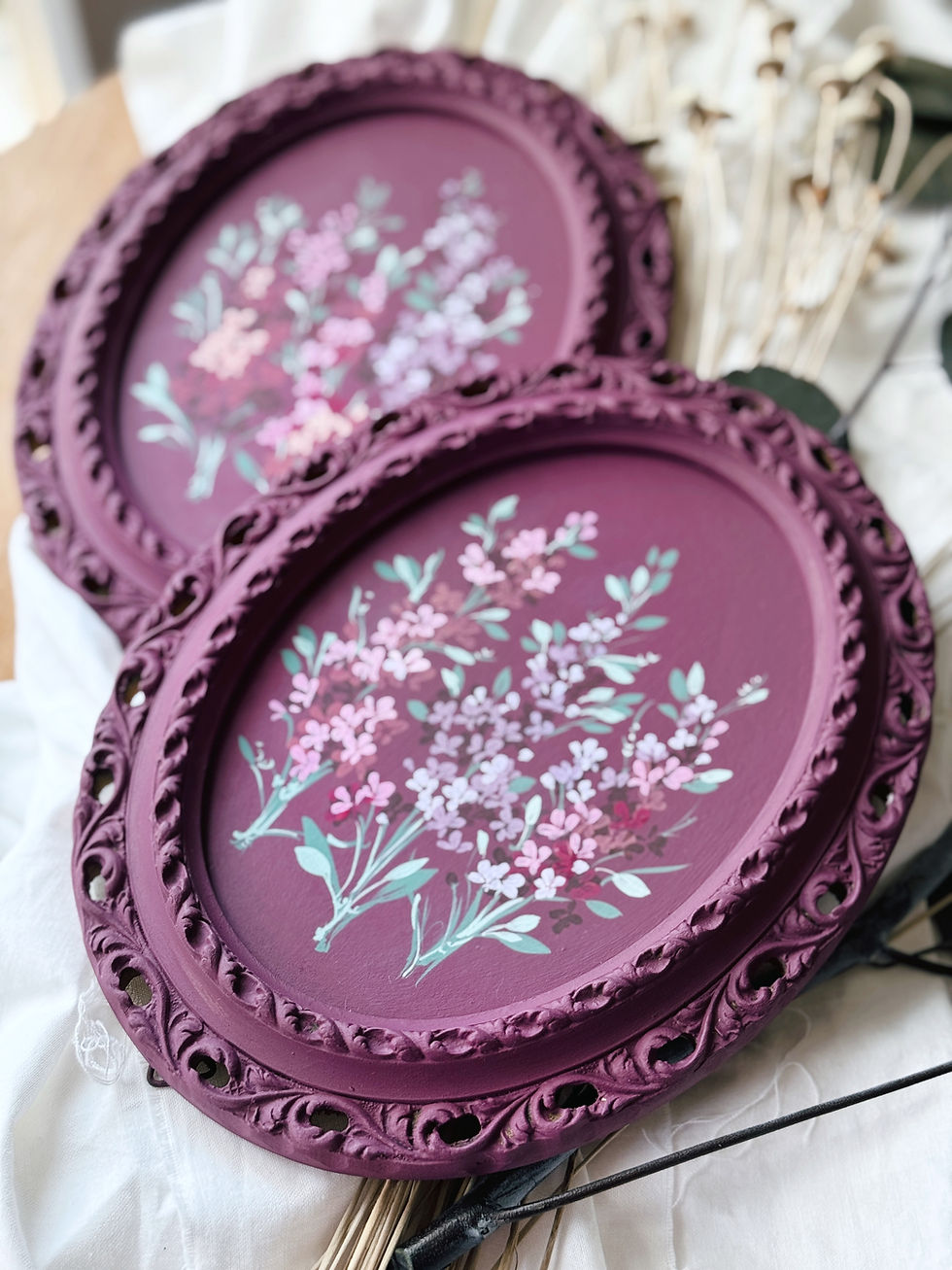 Thumbnail: Framed Lilac 2
