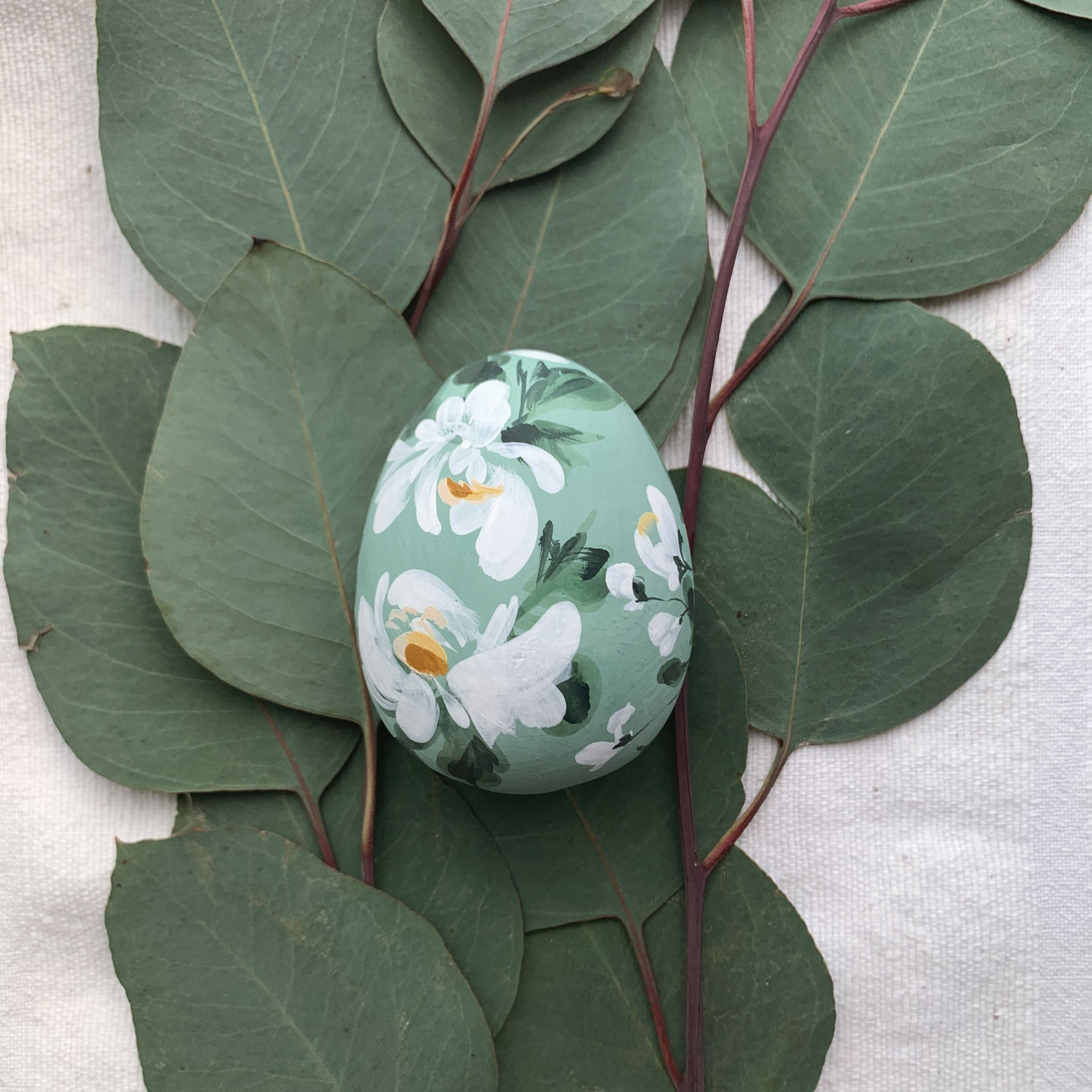 Hand-Painted Easter Egg