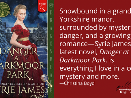 Review: DANGER AT DARKMOOR PARK by Syrie James
