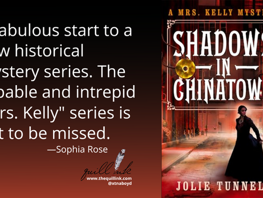 Review: SHADOWS IN CHINATOWN by Jolie Tunnell