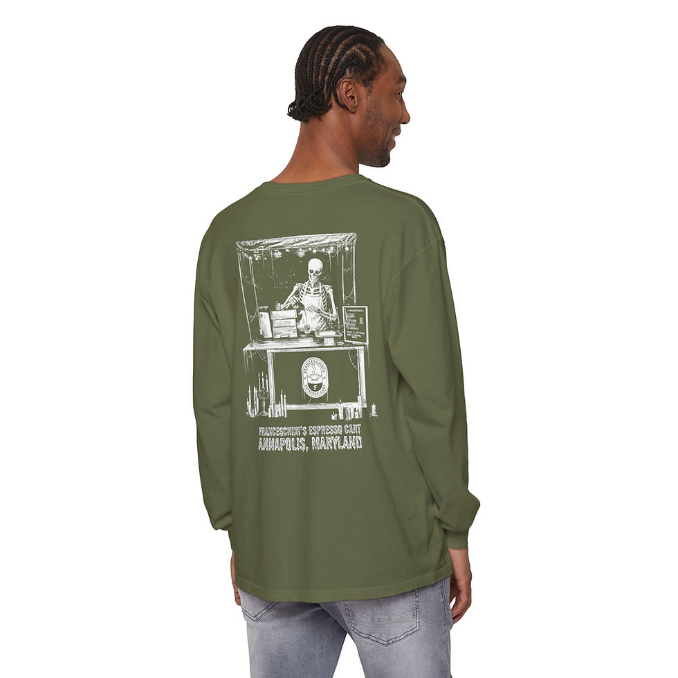 Thumbnail: Freshly Brewed Phantom Long Sleeve Tee