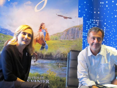 Julie Gayet et Nicolas Vanier sont venus parler de leur nouveau film aux Tourangeaux