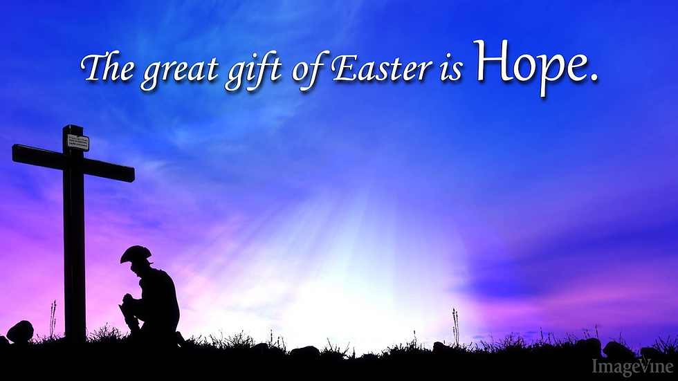 Easter Reflection: Hope That Rises
