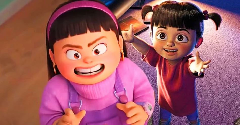 Red Abby es boo de monsters inc