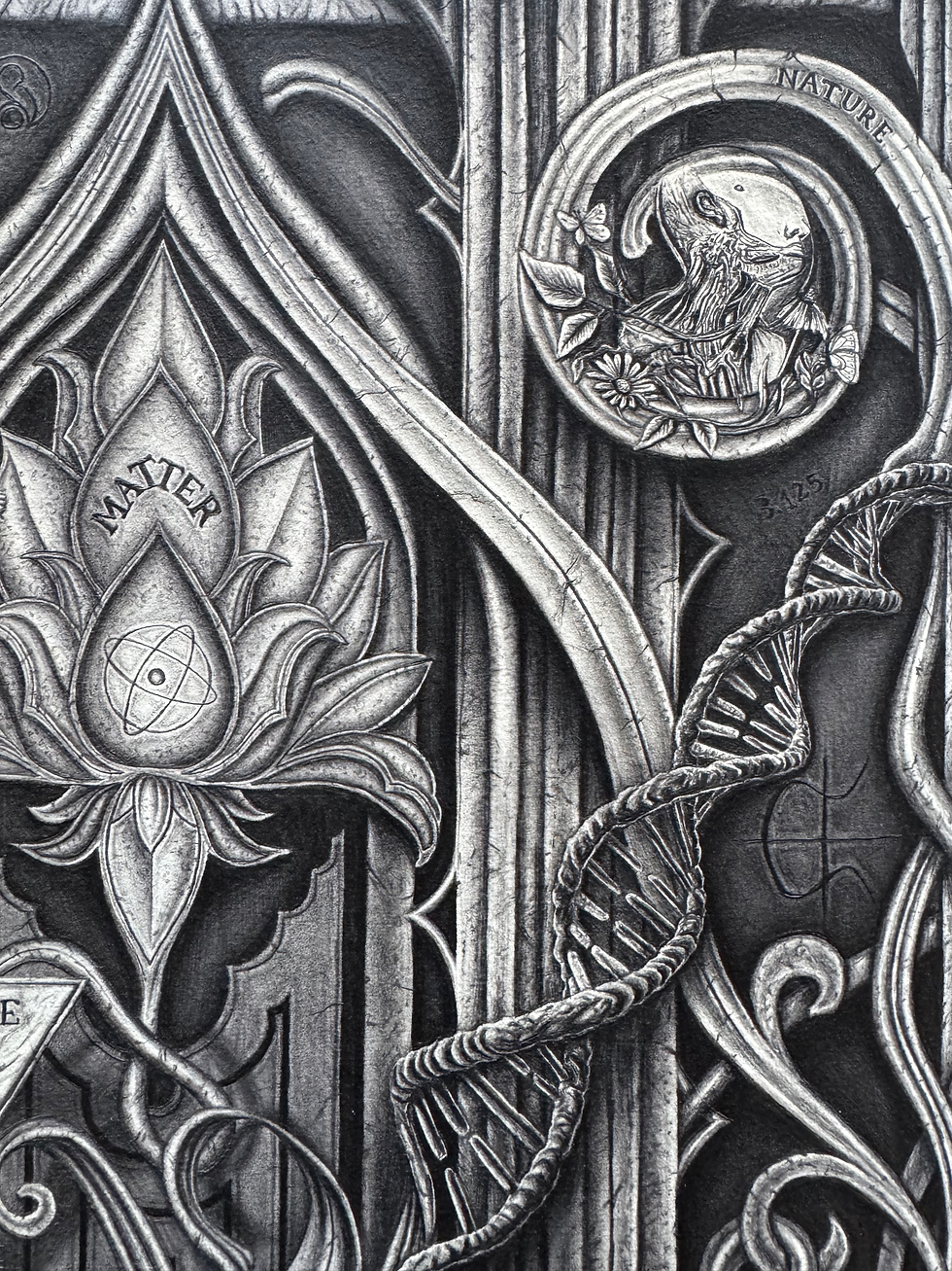 Miniaturbild: Elevation of Consciousness, limitierter, feinster German Etching Kunstdruck (A1)