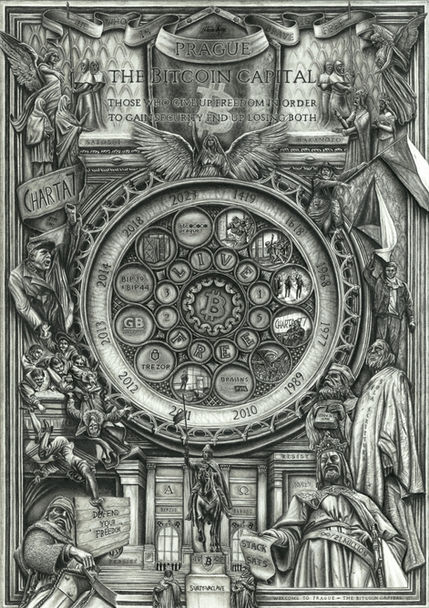 絵画 Explosion of the crypto universe 絵画 Explosion of the crypto